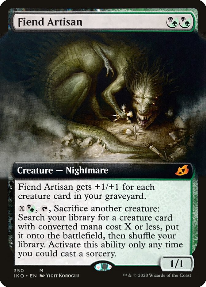 Fiend Artisan (Extended Art) [Ikoria: Lair of Behemoths] | Game Haven TX