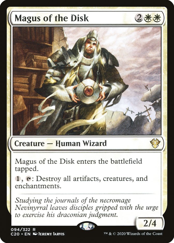 Magus of the Disk [Commander 2020] | Game Haven TX