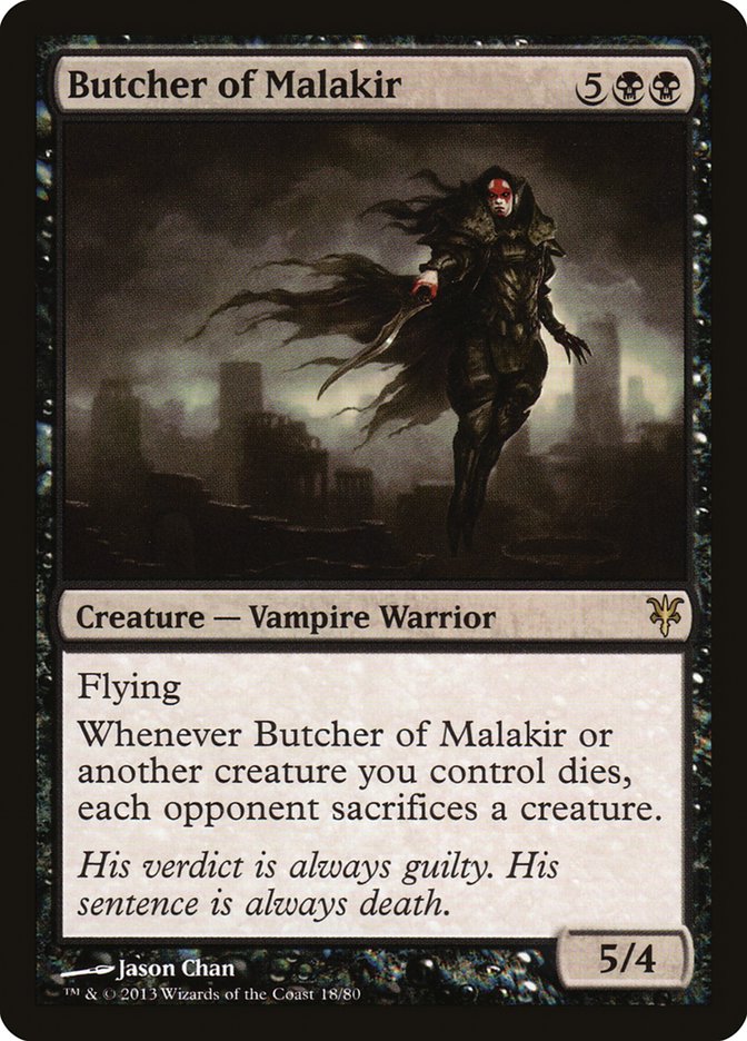 Butcher of Malakir [Duel Decks: Sorin vs. Tibalt] | Game Haven TX