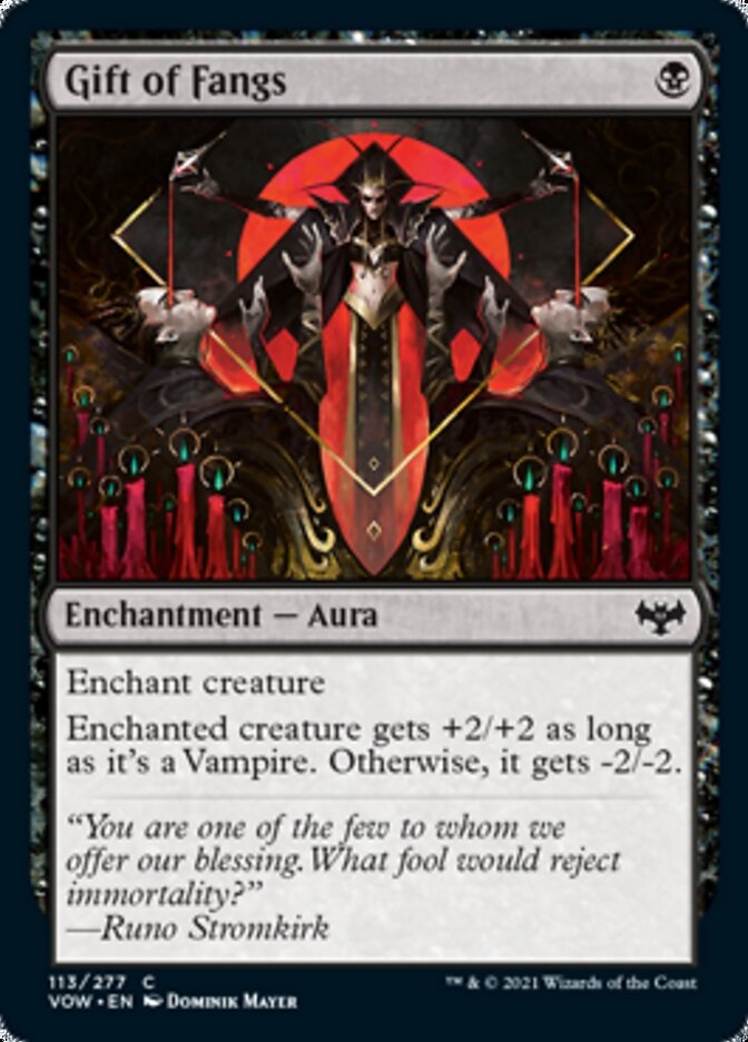Gift of Fangs [Innistrad: Crimson Vow] | Game Haven TX