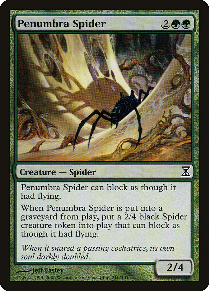 Penumbra Spider [Time Spiral] | Game Haven TX