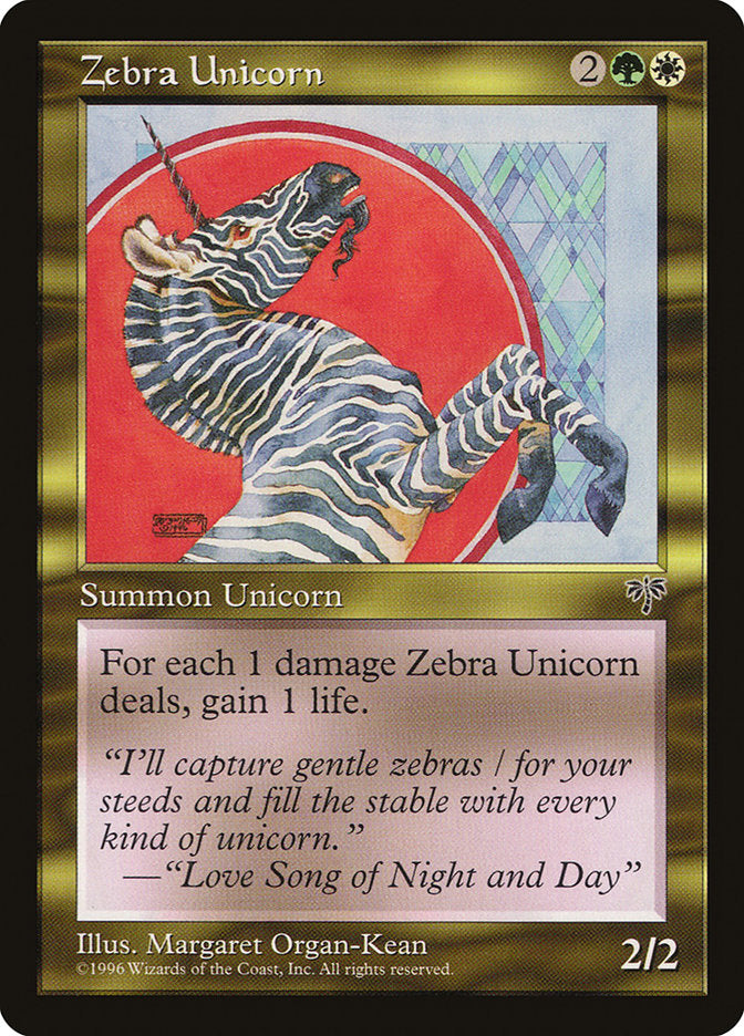 Zebra Unicorn [Mirage] | Game Haven TX
