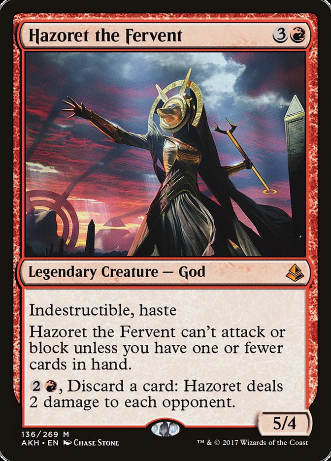 Hazoret the Fervent [Amonkhet] | Game Haven TX