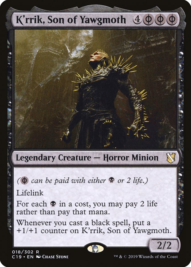 K'rrik, Son of Yawgmoth [Commander 2019] | Game Haven TX