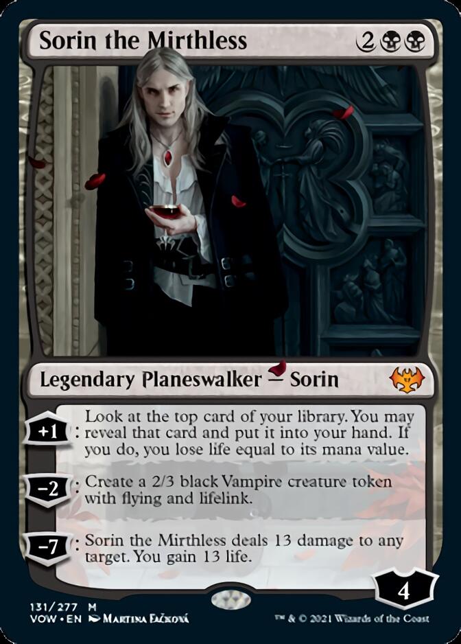 Sorin the Mirthless [Innistrad: Crimson Vow] | Game Haven TX