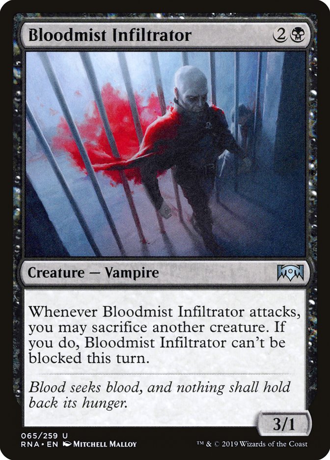 Bloodmist Infiltrator [Ravnica Allegiance] | Game Haven TX