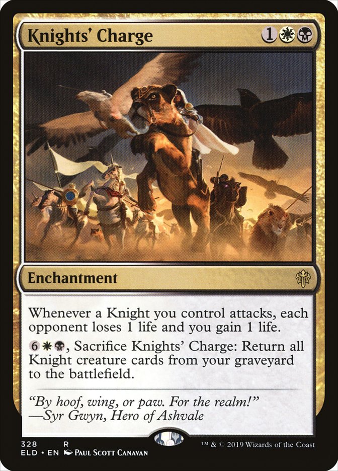 Knights' Charge [Throne of Eldraine] | Game Haven TX