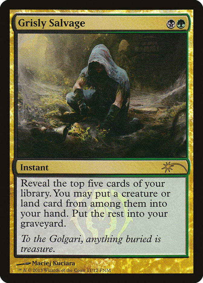 Grisly Salvage [Friday Night Magic 2013] | Game Haven TX