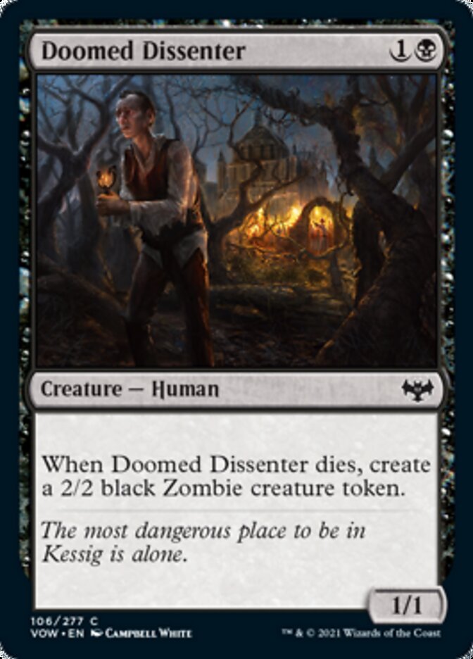 Doomed Dissenter [Innistrad: Crimson Vow] | Game Haven TX