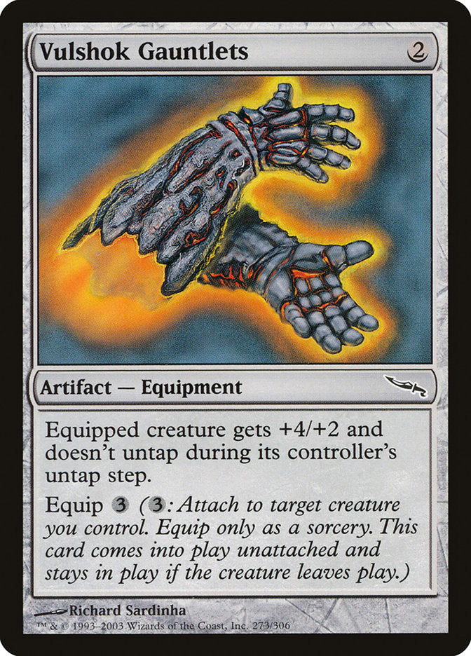 Vulshok Gauntlets [Mirrodin] | Game Haven TX