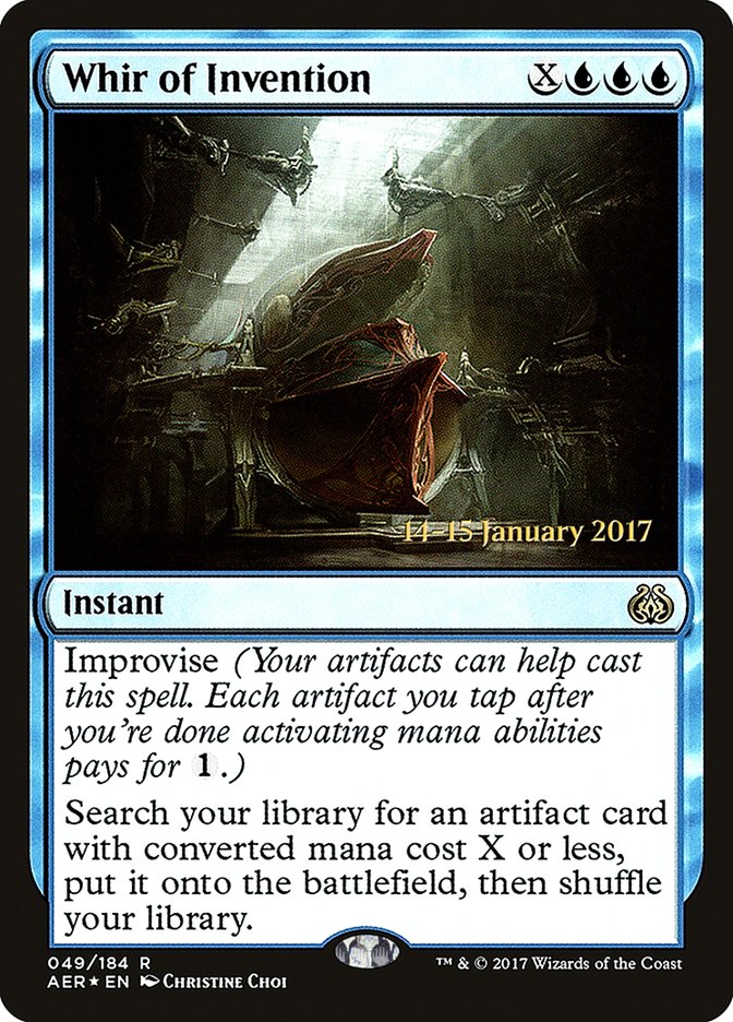 Whir of Invention [Aether Revolt Promos] | Game Haven TX