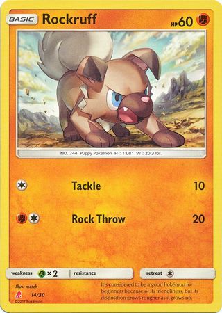 Rockruff (14/30) [Sun & Moon: Trainer Kit - Lycanroc] | Game Haven TX