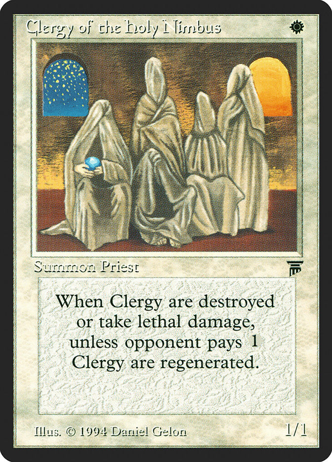 Clergy of the Holy Nimbus [Legends] | Game Haven TX