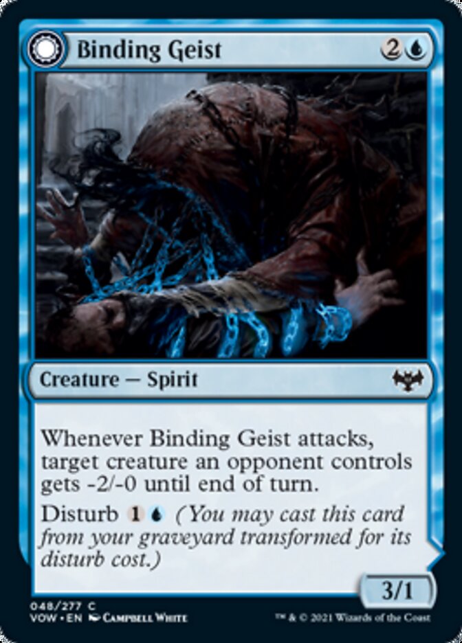 Binding Geist // Spectral Binding [Innistrad: Crimson Vow] | Game Haven TX
