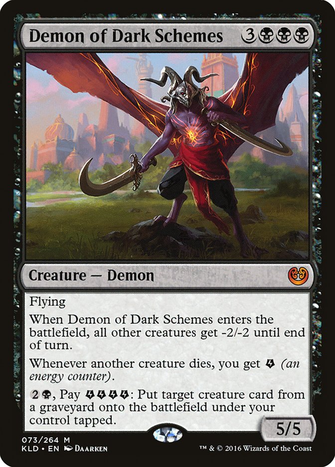 Demon of Dark Schemes [Kaladesh] | Game Haven TX