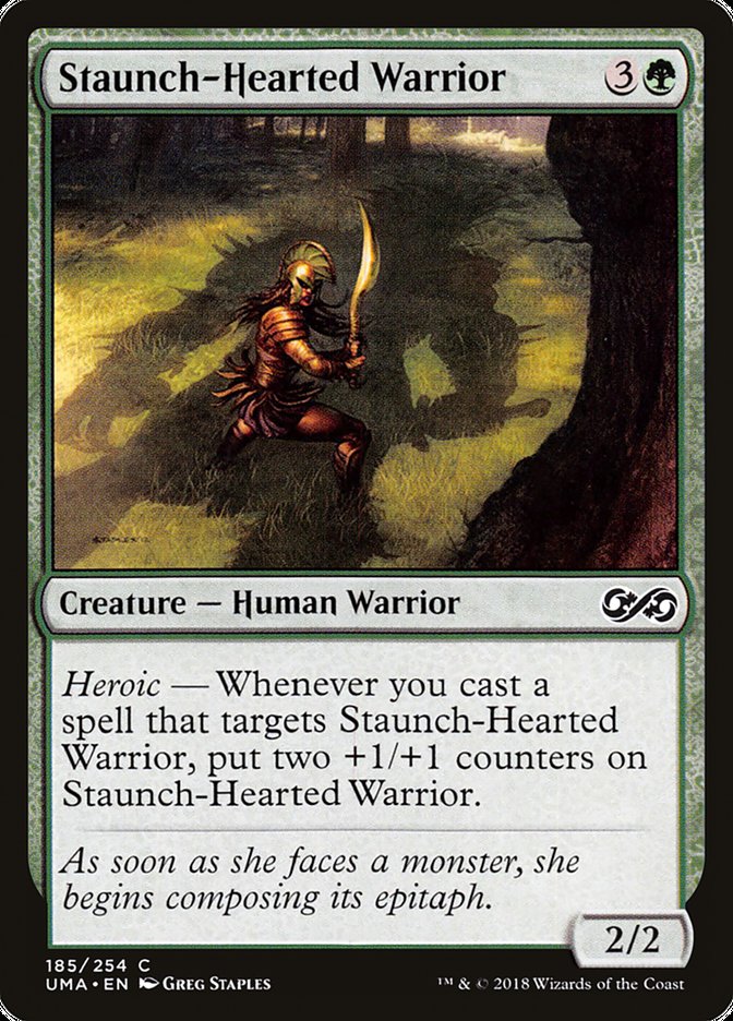 Staunch-Hearted Warrior [Ultimate Masters] | Game Haven TX