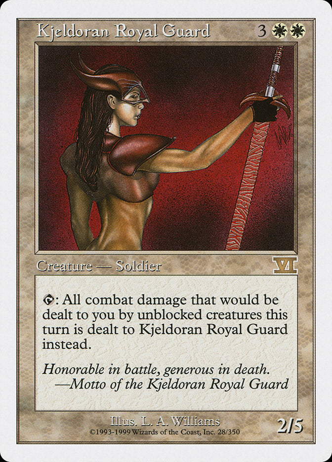 Kjeldoran Royal Guard [Classic Sixth Edition] | Game Haven TX