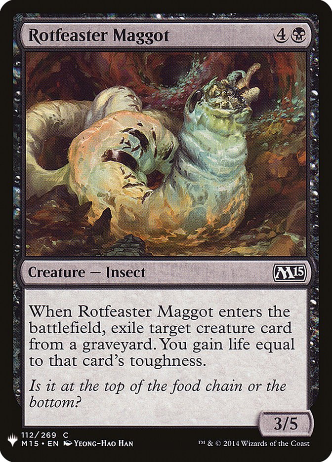 Rotfeaster Maggot [Mystery Booster] | Game Haven TX