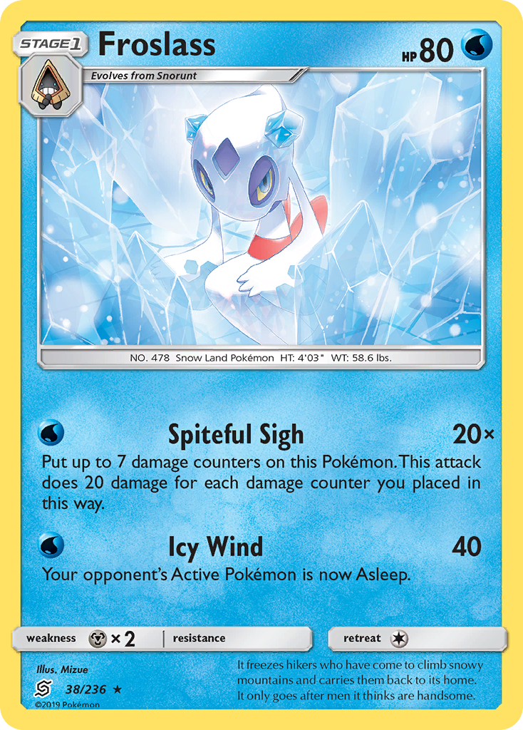 Froslass (38/236) [Sun & Moon: Unified Minds] | Game Haven TX