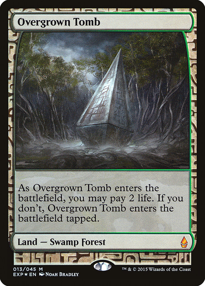 Overgrown Tomb [Zendikar Expeditions] | Game Haven TX