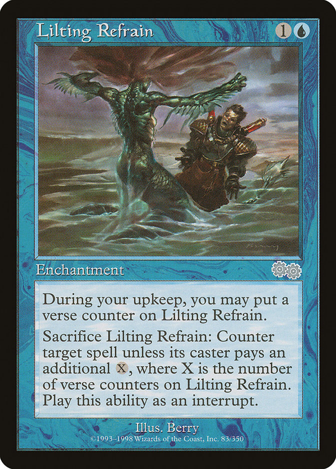 Lilting Refrain [Urza's Saga] | Game Haven TX
