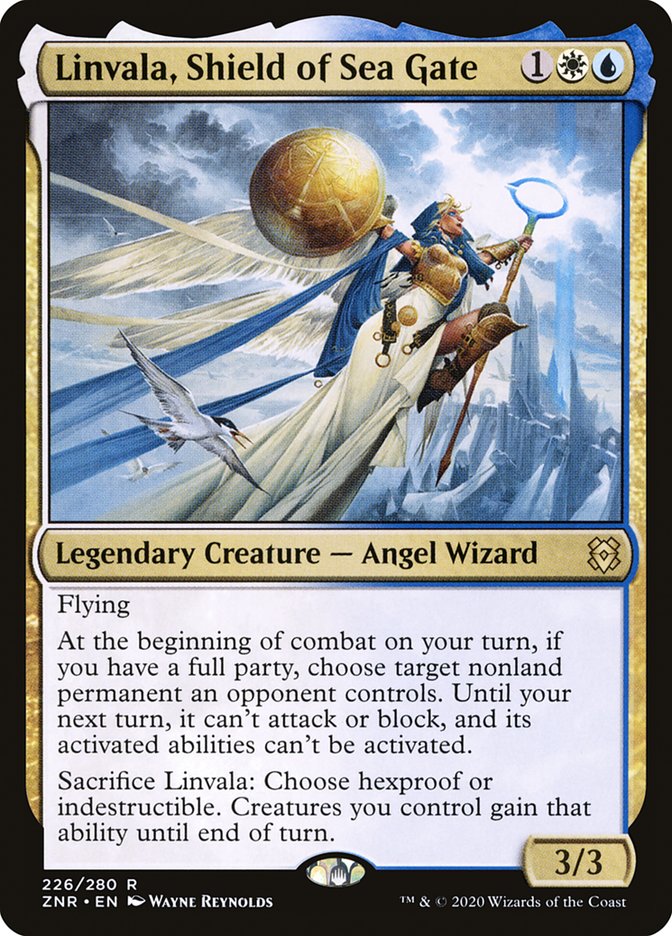 Linvala, Shield of Sea Gate [Zendikar Rising] | Game Haven TX