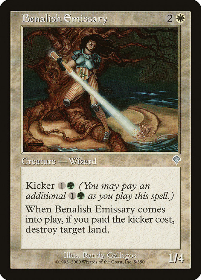 Benalish Emissary [Invasion] | Game Haven TX