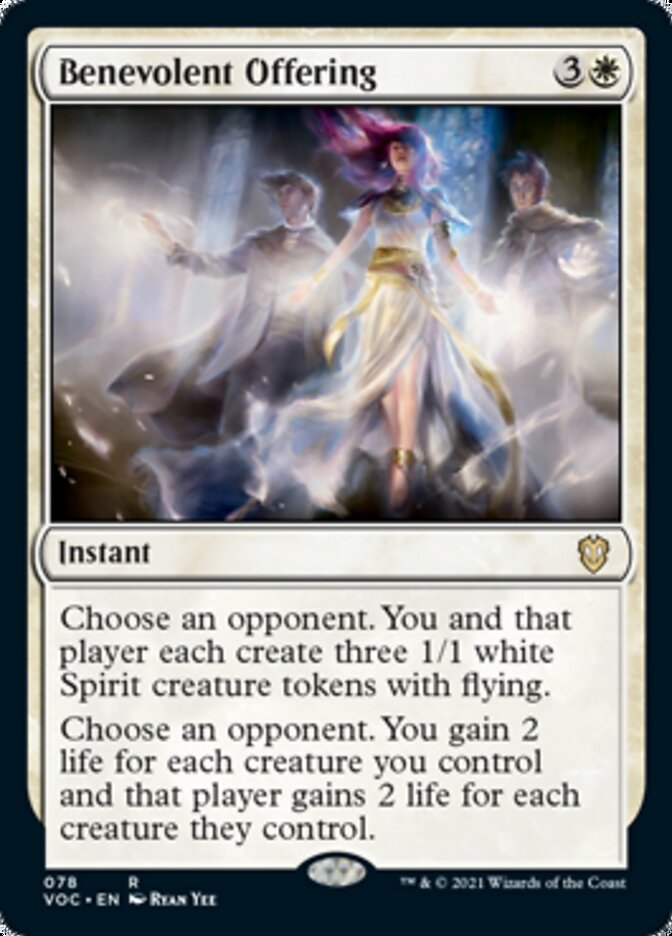 Benevolent Offering [Innistrad: Crimson Vow Commander] | Game Haven TX