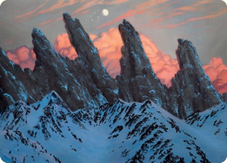 Mountain (275) Art Card [Dungeons & Dragons: Adventures in the Forgotten Realms Art Series] | Game Haven TX