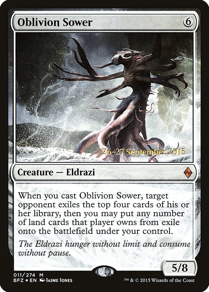 Oblivion Sower [Battle for Zendikar Promos] | Game Haven TX