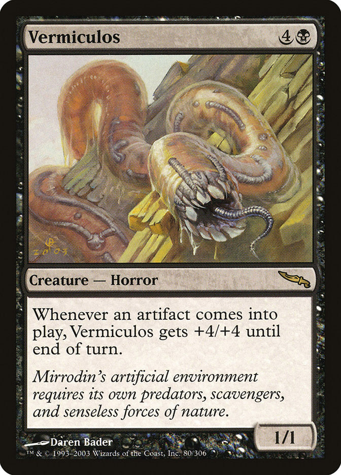 Vermiculos [Mirrodin] | Game Haven TX
