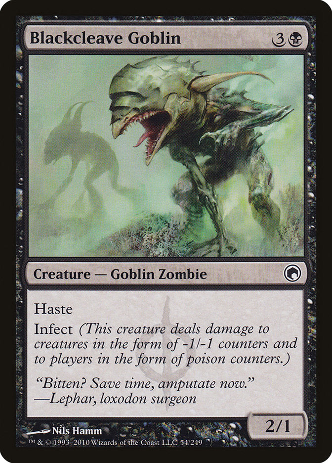 Blackcleave Goblin [Scars of Mirrodin] | Game Haven TX
