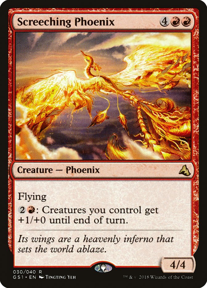 Screeching Phoenix [Global Series Jiang Yanggu & Mu Yanling] | Game Haven TX