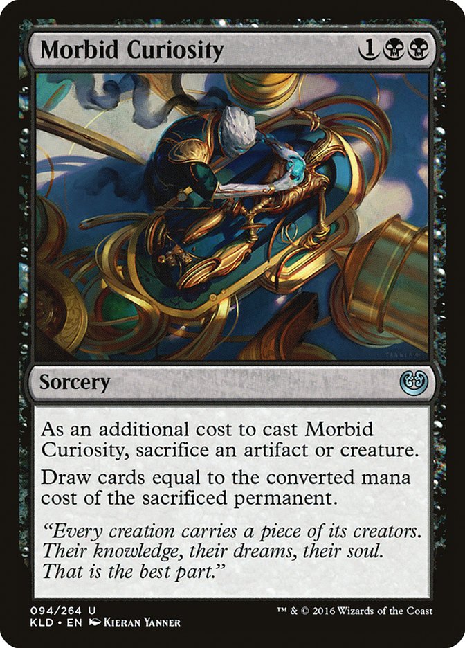 Morbid Curiosity [Kaladesh] | Game Haven TX