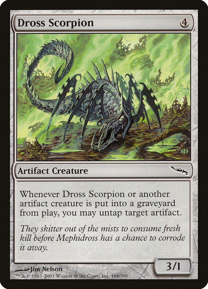 Dross Scorpion [Mirrodin] | Game Haven TX
