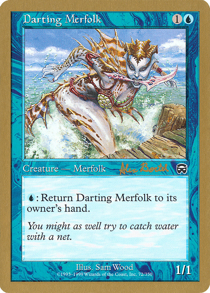 Darting Merfolk (Alex Borteh) [World Championship Decks 2001] | Game Haven TX