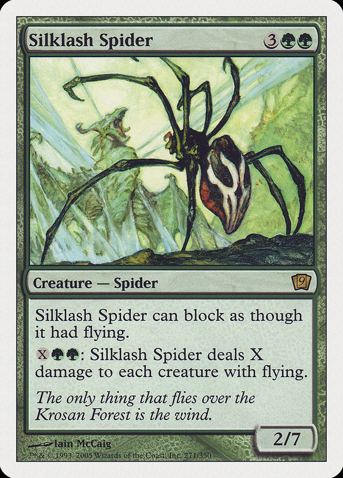 Silklash Spider [Ninth Edition] | Game Haven TX