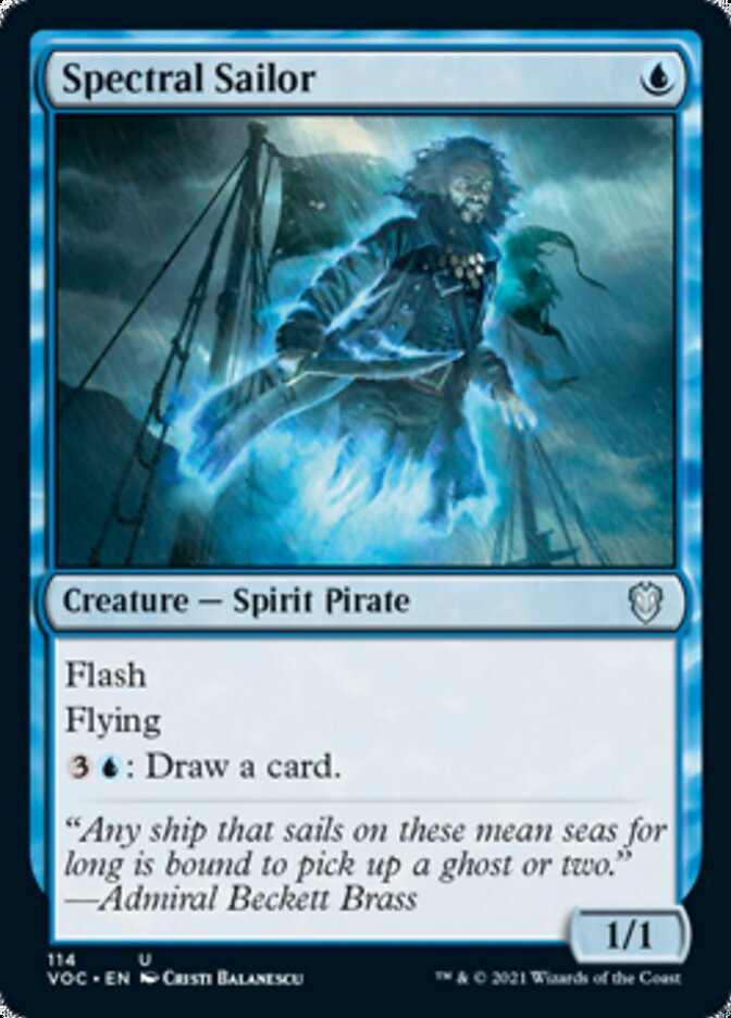 Spectral Sailor [Innistrad: Crimson Vow Commander] | Game Haven TX