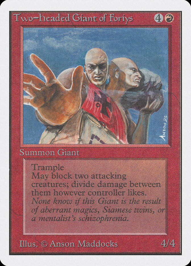 Two-Headed Giant of Foriys [Unlimited Edition] | Game Haven TX