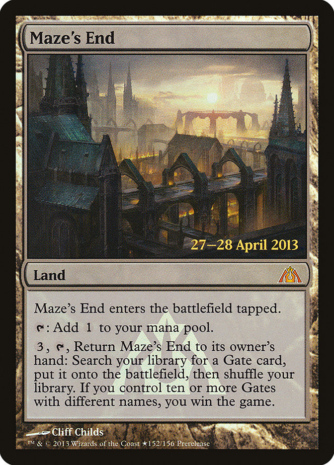Maze's End [Dragon's Maze Promos] | Game Haven TX