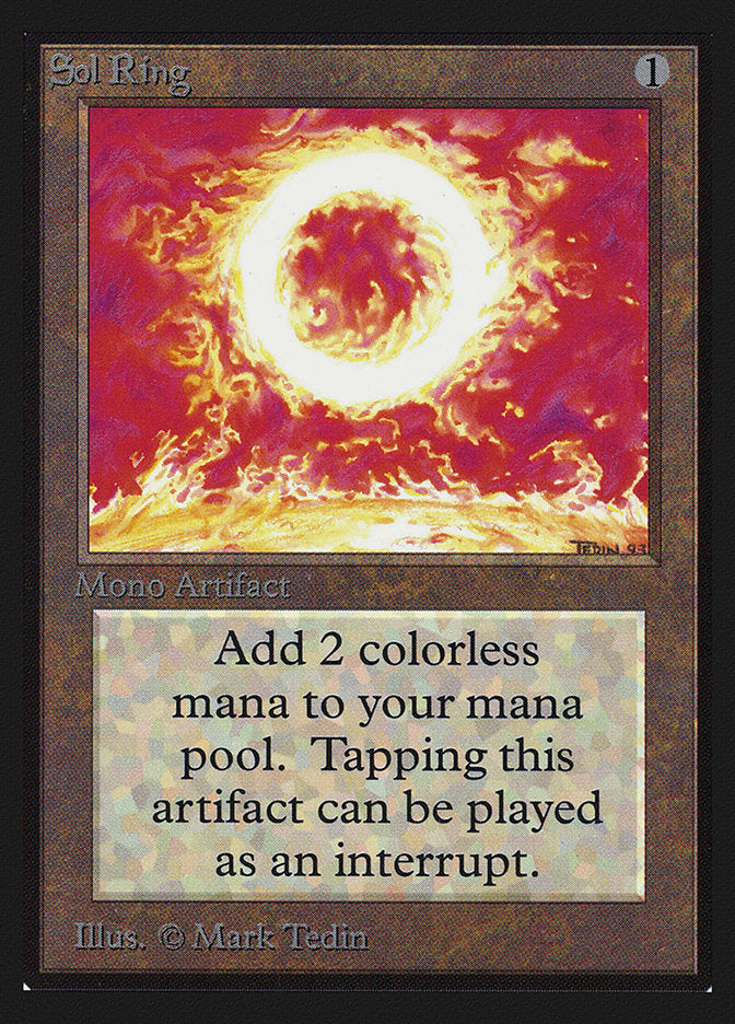 Sol Ring (IE) [Intl. Collectors’ Edition] | Game Haven TX