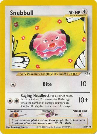 Snubbull (55/64) [Neo Revelation Unlimited] | Game Haven TX