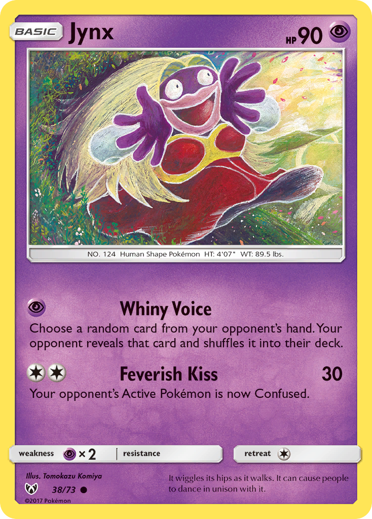 Jynx (38/73) [Sun & Moon: Shining Legends] | Game Haven TX