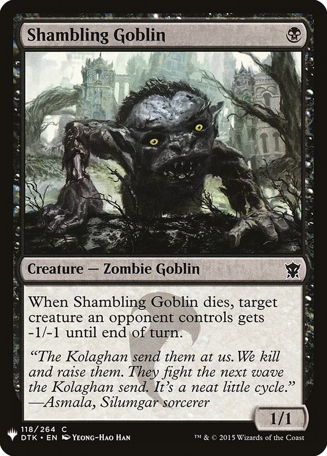 Shambling Goblin [Mystery Booster] | Game Haven TX