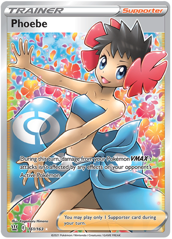 Phoebe (161/163) [Sword & Shield: Battle Styles] | Game Haven TX