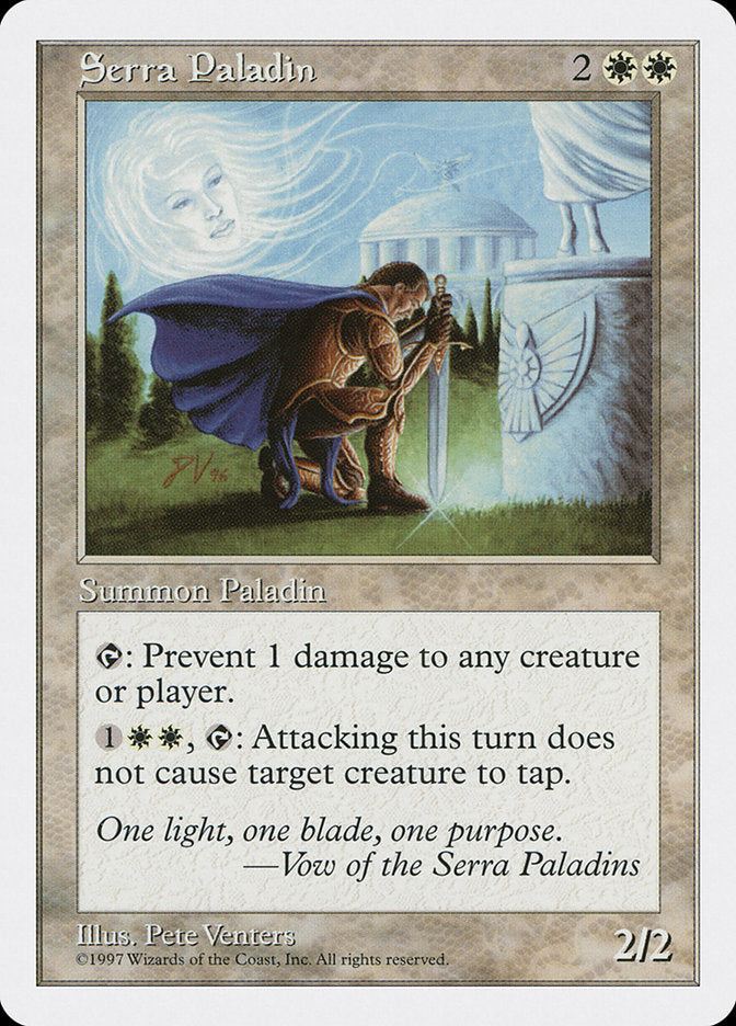 Serra Paladin [Fifth Edition] | Game Haven TX