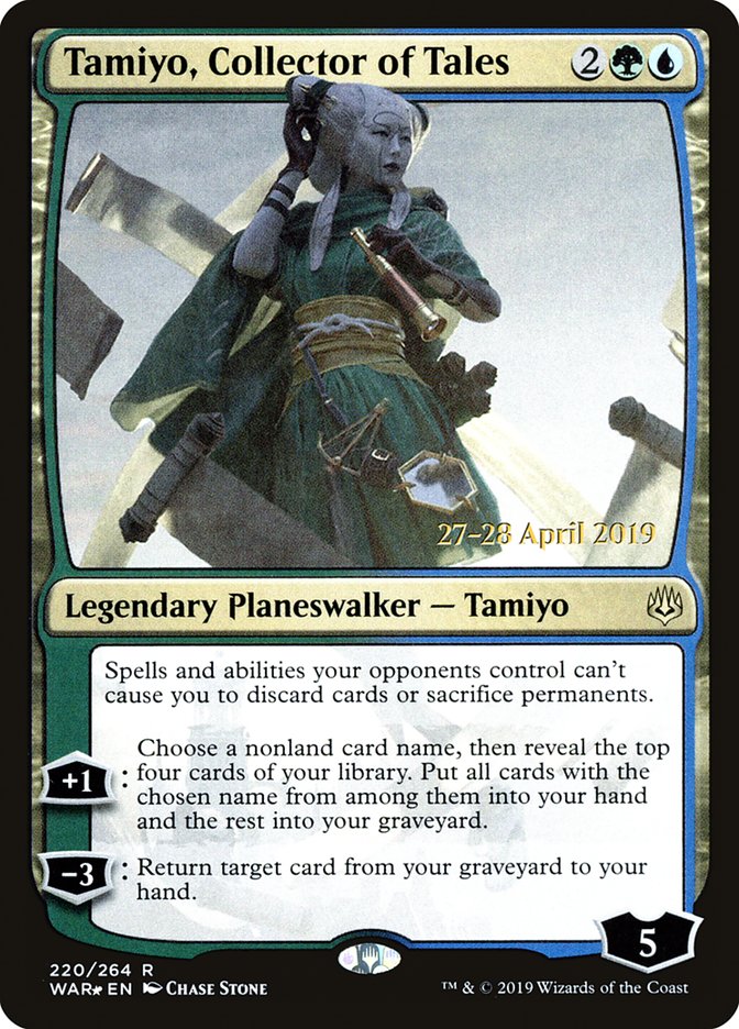 Tamiyo, Collector of Tales [War of the Spark Promos] | Game Haven TX