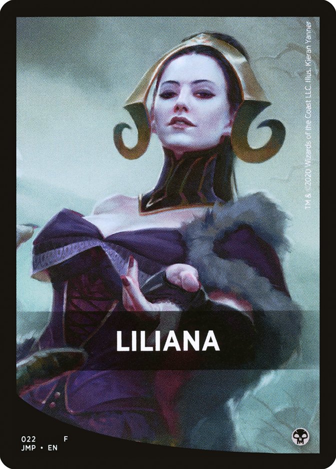 Liliana Theme Card [Jumpstart Front Cards] | Game Haven TX
