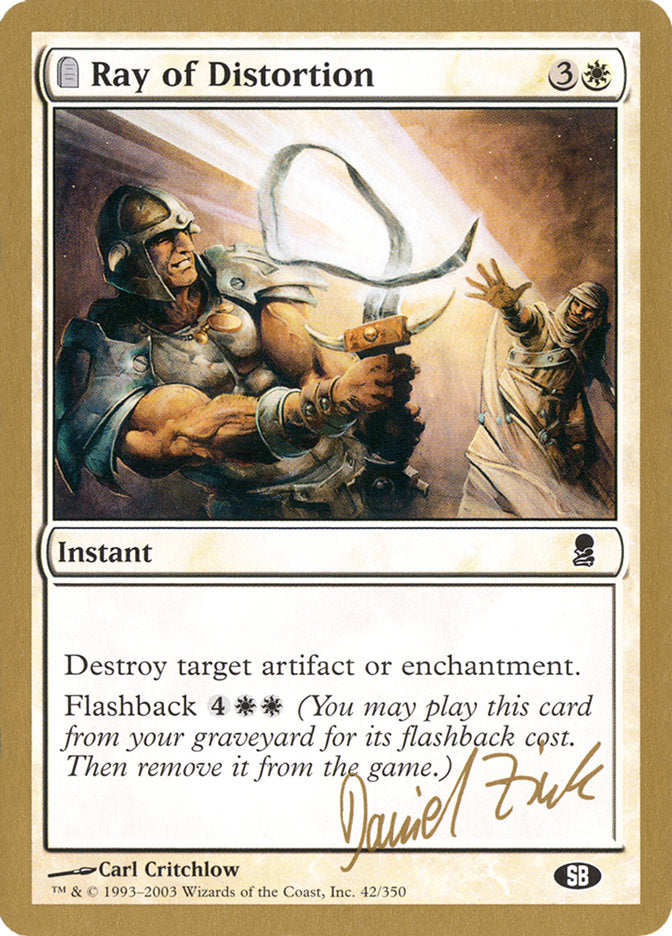 Ray of Distortion (Daniel Zink) (SB) [World Championship Decks 2003] | Game Haven TX
