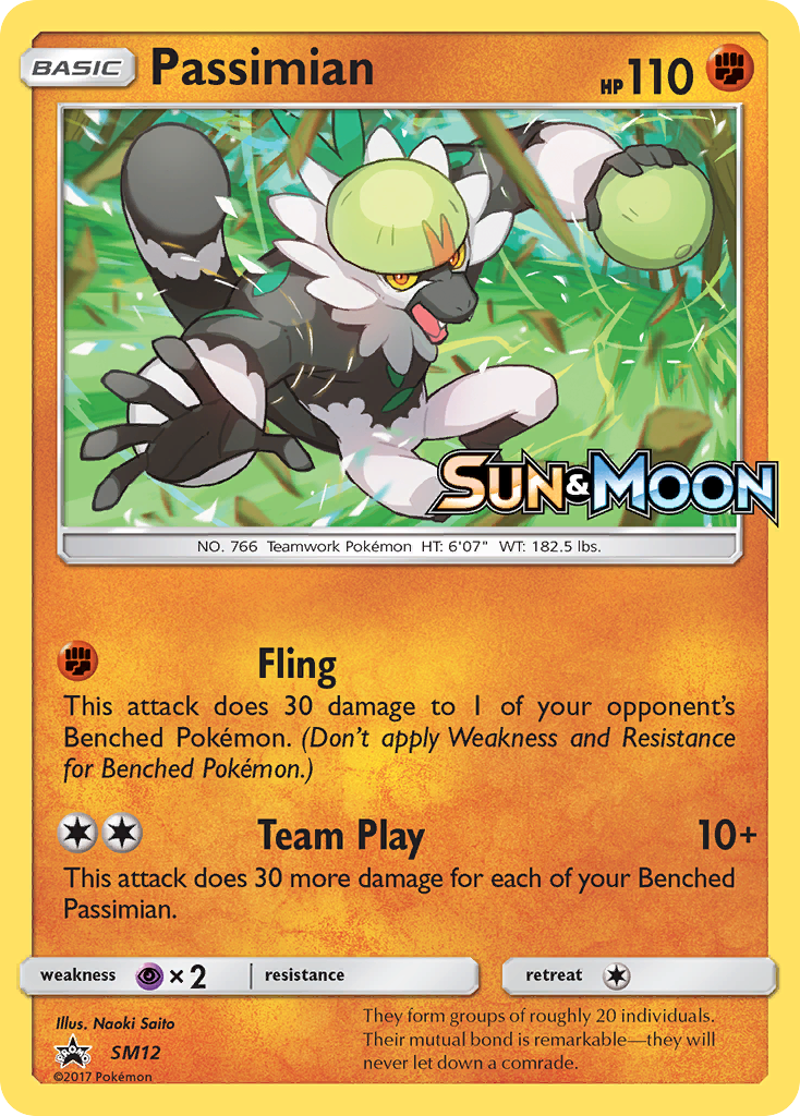 Passimian (SM12) [Sun & Moon: Black Star Promos] | Game Haven TX